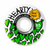 HEARTY Skateboard Wheels HQ1 Formula Green Heart 53mm