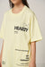 HEARTY GLOBAL COMMUNITY T-SHIRT - YELLOW